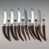 Vintage British Antler Handle Dinner Cutlery Set of 6 Pairs RF MOSLEY